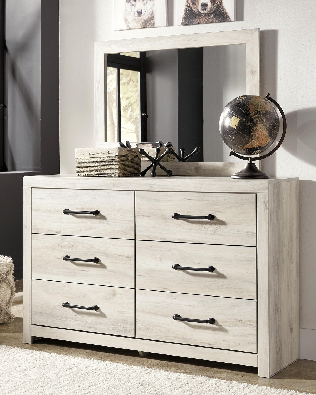 Cambeck Full Panel Bed, Dresser, Mirror, Chest and 2 Nightstands