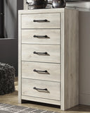 Cambeck King Panel Bed with Storage, Dresser, Mirror and Chest