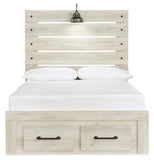 Cambeck Full Panel Bed with 2 Storage Drawers