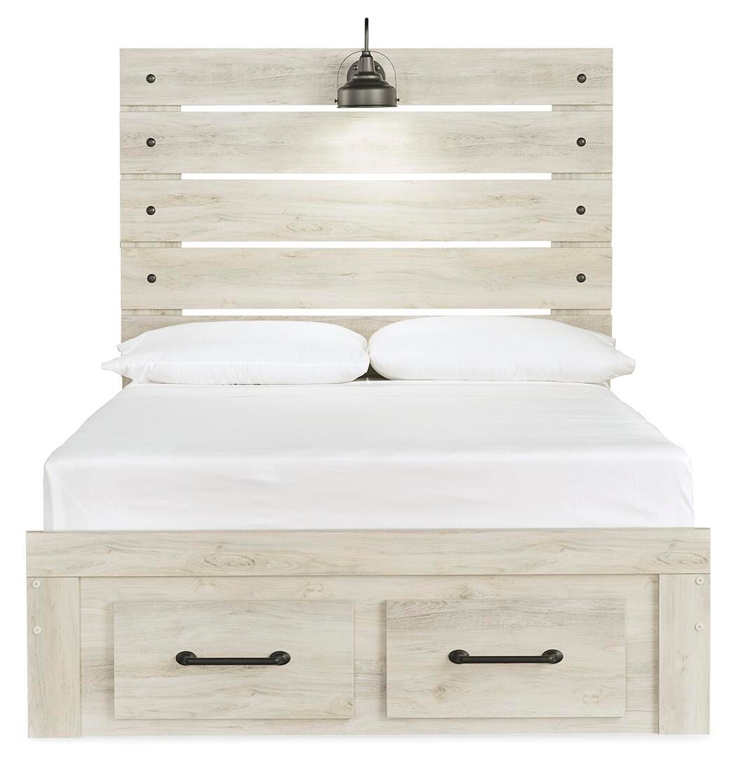 Cambeck Full Panel Bed, Dresser, Mirror and Nightstand