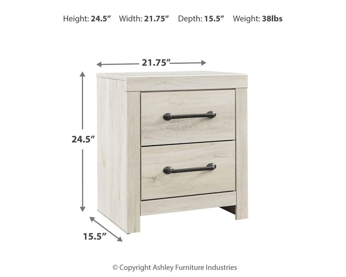 Cambeck Full Panel Bed, Dresser, Mirror and Nightstand