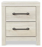 Cambeck King Panel Bed with Storage, Dresser, Mirror, Chest and 2 Nightstands