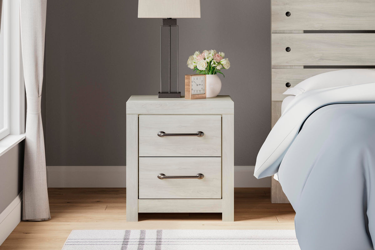 Cambeck King Storage Bed, Dresser, Mirror and 2 Nightstands