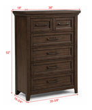 Beckett Brown Bedroom Set