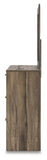 Elbrim Queen Panel Storage Bed, Dresser and Mirror