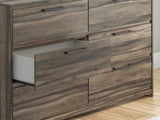 Elbrim Full Storage Bed, Dresser and Nightstand