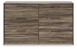 Elbrim Full Storage Bed, Dresser and Nightstand