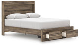 Elbrim Queen Panel Storage Bed, Dresser and Nightstand