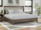 Elbrim King Panel Bed, Dresser, Mirror and Nightstand