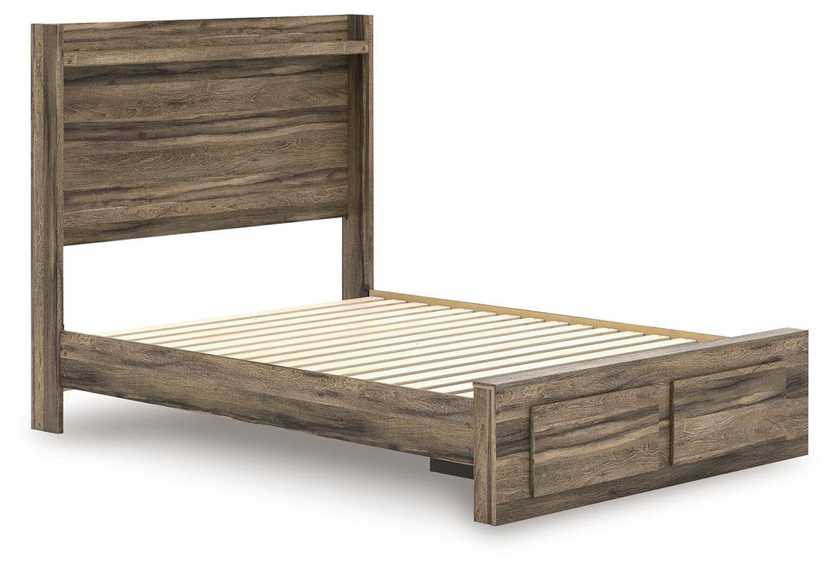 Elbrim Full Storage Bed, Dresser and Nightstand