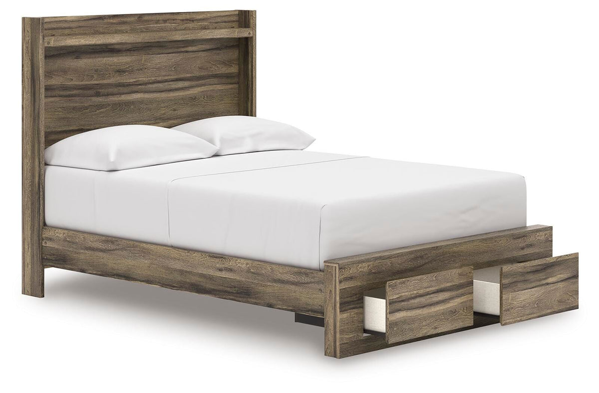Elbrim Full Storage Bed, Dresser and Nightstand