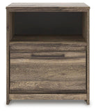 Elbrim Full Storage Bed, Dresser and Nightstand