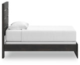 Hollivern Twin Panel Bed, Dresser and Mirror