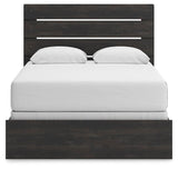 Hollivern Queen Panel Bed, Dresser and Mirror