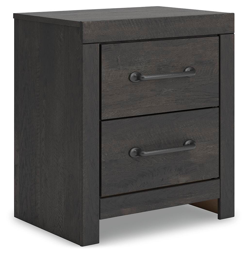 Hollivern Queen Panel Bed, Dresser, Mirror and Nightstand