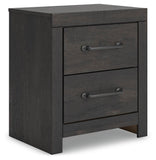 Hollivern Queen Panel Bed, Dresser, Mirror and Nightstand