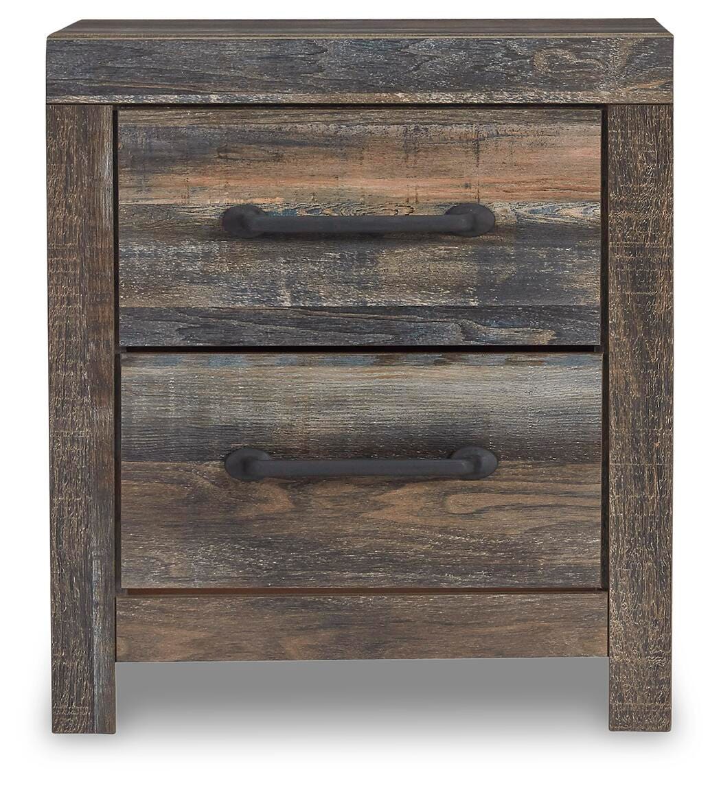 Drystan Queen Bookcase Storage Bed, Dresser, Mirror and 2 Nightstands