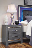 Lodanna Full Storage Bed, Dresser, Mirror, Chest and Nightstand