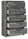 Baystorm Full Panel Bed, Dresser, Mirror and Chest