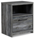 Baystorm King Storage Bed, Dresser and 2 Nightstands