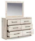 Lawroy Full Panel Storage Bed, Dresser, Mirror and Nightstand