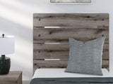 Graystorm Twin Panel Bed with Storage