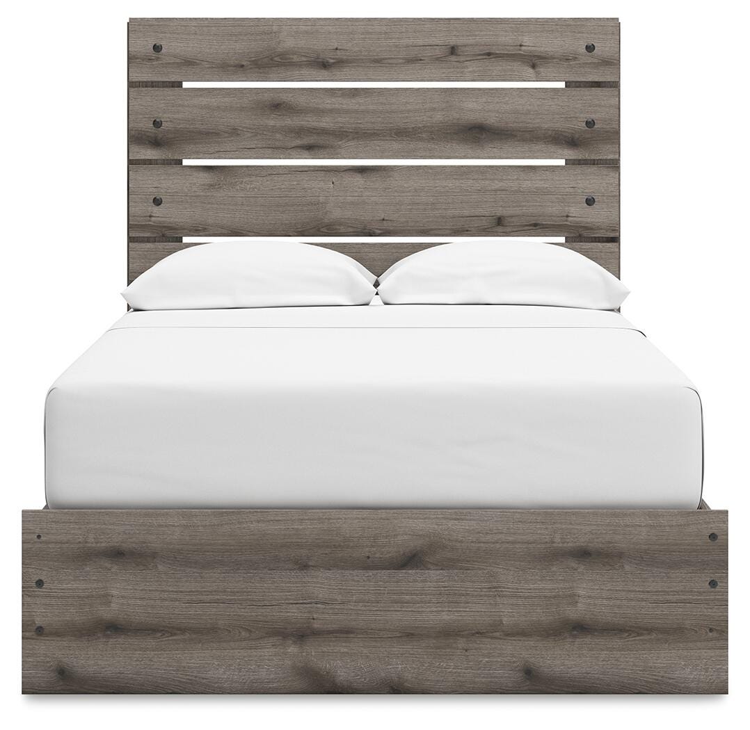Graystorm Full Panel Storage Bed