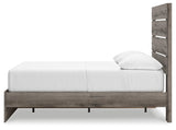 Graystorm Full Panel Storage Bed