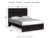 Belachime Queen Panel Bed, Dresser and Mirror