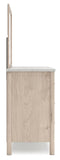 Cadmori Queen Panel Bed, Dresser, Mirror and Nightstand