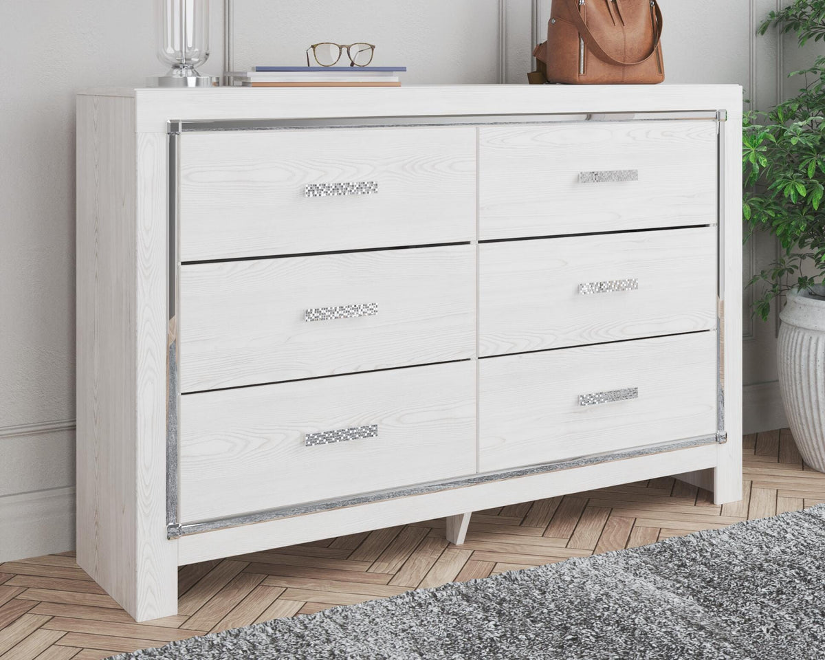 Altyra Queen Panel Bed, Dresser and Chest