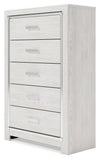 Altyra Twin Panel Bed, Chest and Nightstand