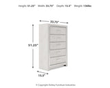 Altyra King Storage Bed, Dresser, Mirror and 2 Chests