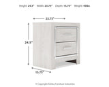Altyra Full Panel Bed, Dresser, Mirror and Nightstand