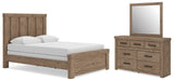 Oliandon Queen Panel Bed, Dresser and Mirror