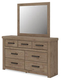 Oliandon Queen Panel Bed, Dresser and Mirror