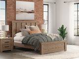 Oliandon Queen Panel Bed, Dresser and Mirror