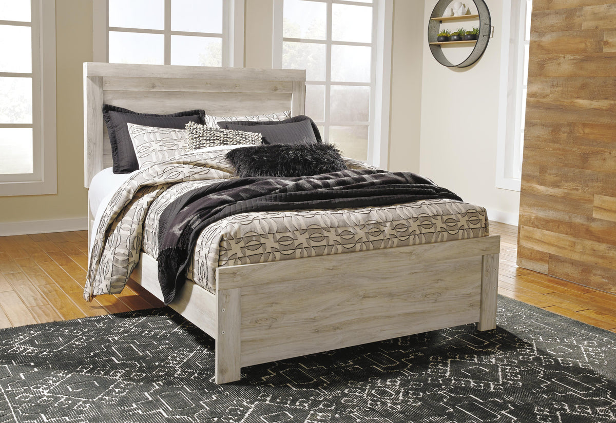 Bellaby Queen Panel Bed, Dresser, Mirror, and Nightstand