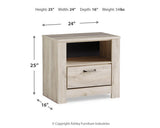 Bellaby King Panel Bed, Dresser, Mirror, Chest and 2 Nightstands