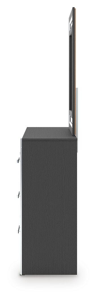 Zuraleus King Panel Bed, Dresser, Mirror and Nightstand