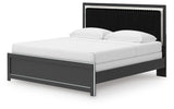 Zuraleus King Panel Bed, Dresser, Mirror and Nightstand