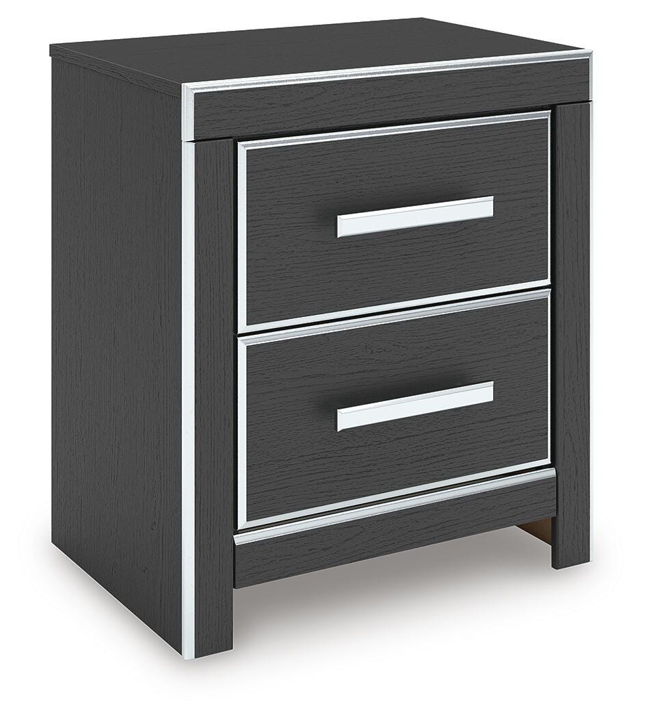 Zuraleus Queen Upholstered Bed, Dresser, Mirror and Nightstand
