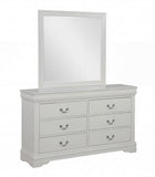 Louis Philip Greige Bedroom Set