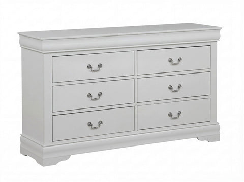 Louis Philip Greige Dresser