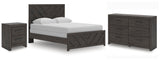 Prendonea Queen Panel Bed, Dresser and Nightstand