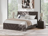 Prendonea King Panel Bed, Dresser and 2 Nightstands