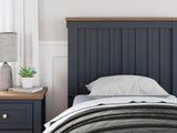 Landocken Twin Panel Bed, Dresser, Chest and Nightstand