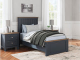Landocken Twin Panel Bed, Dresser, Chest and Nightstand