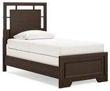 Covetown Twin Panel Bed, Dresser and Mirror