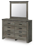 Frandern Twin Panel Bed, Dresser and Mirror